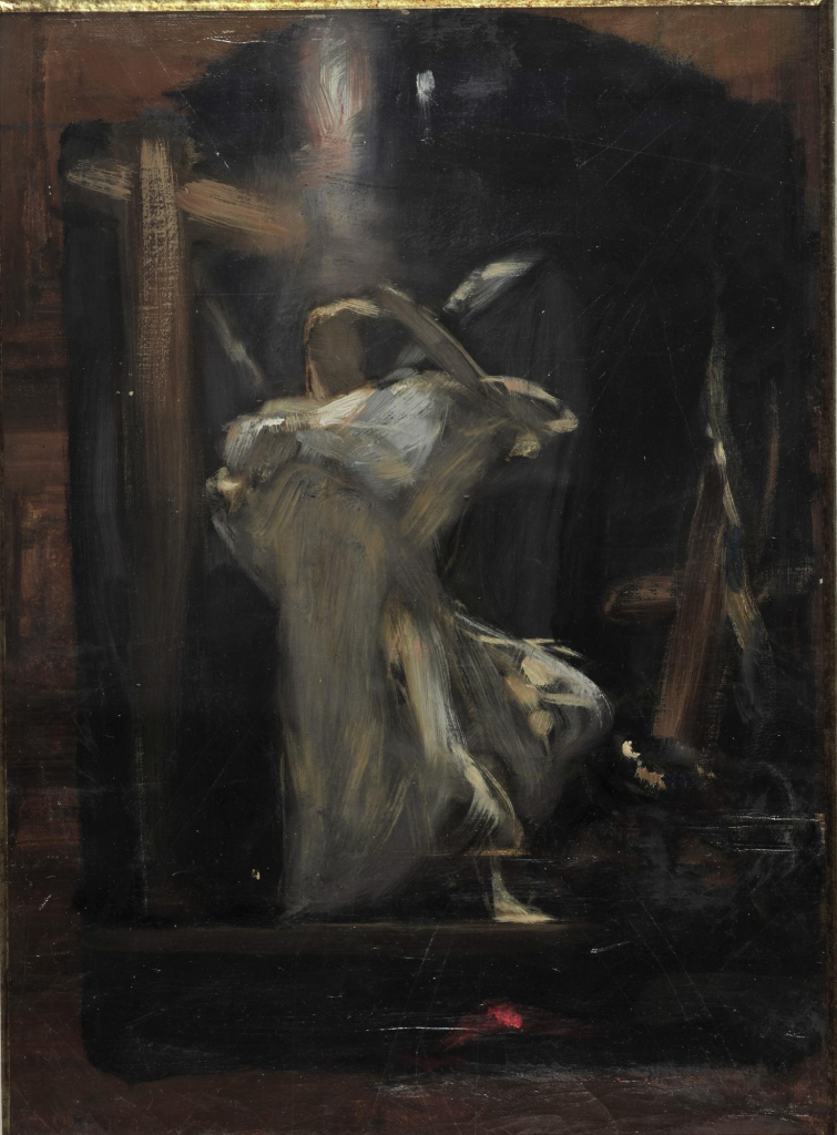 Νικόλαος Γύζης, Σπουδή για τον «Αρχάγγελο» από τη «Θεμελίωση της Πίστεως», 1894-1895