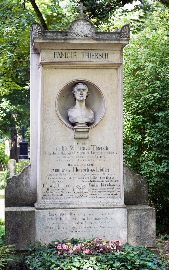 Familiengrabstätte Friedrich Wilhelm von Thiersch (Foto: Michael Forstner)